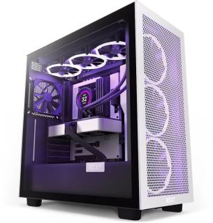 Корпус NZXT H7 Flow Tempered Glass (CM-H71FG-01) Black/White