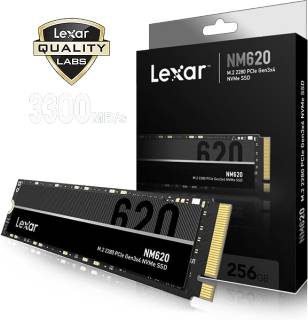 Внутренний HDD/SSD Lexar NM620 256GB M.2 2280 NVMe PCIe Gen3 x4 TLC LNM620X256G-RNNNG