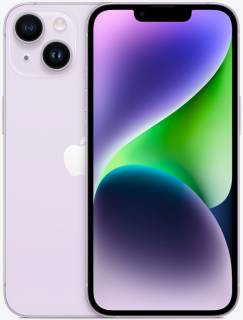 Смартфон Apple iPhone 14 256Gb SIM + eSIM (MPWA3) 2022 Purple
