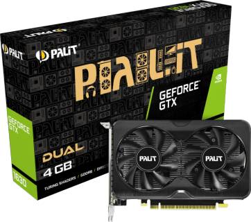 Видеокарта Palit GeForce GTX 1630 Dual 4GB NE6163001BG6-1175D