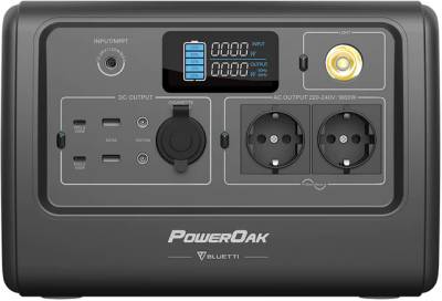 BLUETTI PowerOak EB70 Portable Power Station 1000W/716Wh PB930692