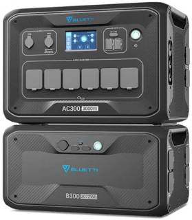 BLUETTI AC300 + B300 Home Battery Backup AC300+B300