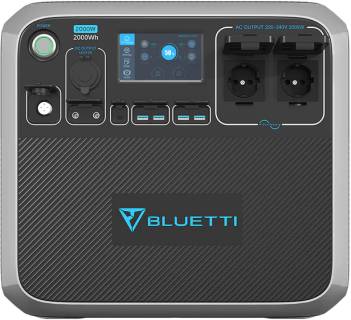 BLUETTI PowerOak AC200P Solar Portable Power Station  2000W/2000Wh