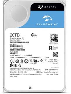 Внутренний HDD/SSD Seagate SkyHawk AI 20TB 7200rpm 256MB ST20000VE002