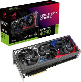 Видеокарта ASUS ROG Strix GeForce RTX 4090 OC Edition 24GB ROG-STRIX-RTX4090-O24G-GAMING
