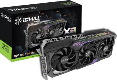 Видеокарта Inno3D GeForce RTX 4090 ICHILL X3 24GB C40903-246XX-1833VA47