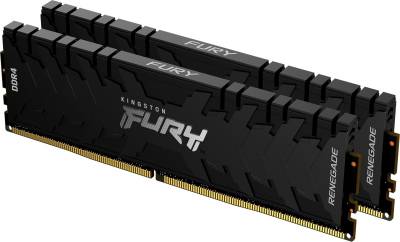 Оперативная память Kingston FURY Renegade Black DDR4 16GB (2x8GB) 4800MHz CL19 Kit KF448C19RBK2/16
