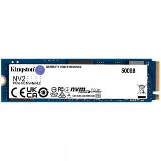 Внутренний HDD/SSD Kingston SSD NV2 500GB M.2 2280 NVMe PCIe Gen4 x4 TLC SNV2S/500G