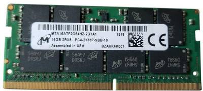 Оперативная память Micron So-Dimm DDR4 16GB 2133MHz CL15 MTA16ATF2G64HZ-2G1A1