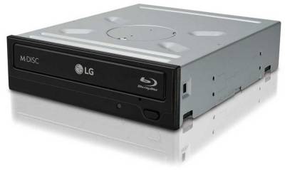 Оптический привод Lg Super Multi Blu-ray Writer SATA Black BH16NS55.AHLU10B