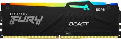 Оперативная память Kingston Fury Beast RGB AM5 Black DDR5 16GB 6000MHz CL36 KF560C36BBEA-16