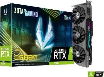 Видеокарта ZOTAC GAMING GeForce RTX 3080 Trinity LHR 10GB ZT-A30800D-10PLHR