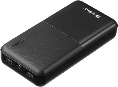 Дополнительные внешние аккумуляторы Sandberg Saver Powerbank 20000mAh 2.4A, Type-C Black 320-42
