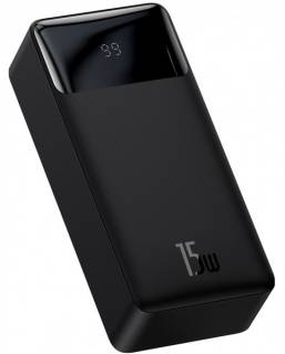 Дополнительные внешние аккумуляторы Baseus Bipow Digital Display 30000mAh 15W 3A 2USB + Type-C Black PPDML-K01