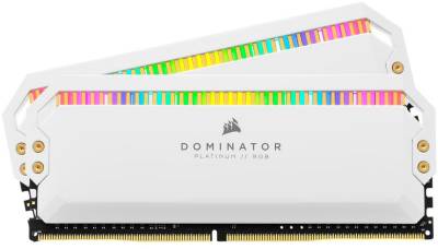 Оперативная память Corsair Dominator Platinum RGB DDR5 32GB (2x16GB) 5600MHz CL36 Kit CMT32GX5M2B5600C36W