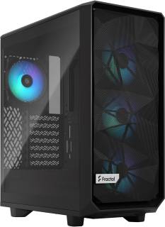 Корпус FRACTAL DESIGN Meshify 2 Compact RGB Black TG Light tint FD-C-MES2C-06