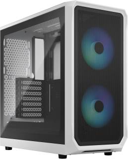 Корпус FRACTAL DESIGN Focus 2 RGB  White TG Clear Tint FD-C-FOC2A-04