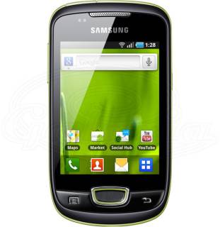 Смартфон Samsung Galaxy GT-S5570 mini (Lime Green) GT-S5570EGJSEK