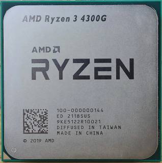 Процессор AMD Ryzen 3 4300G Tray 100-000000144