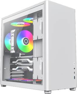 Корпус GAMEMAX Spark Pro Full White
