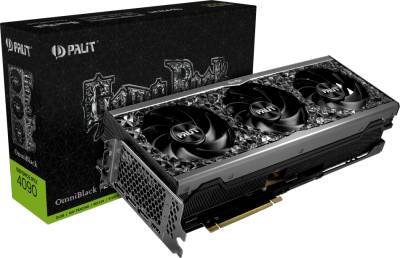 Видеокарта Palit GeForce RTX 4090 GameRock OmniBlack 24GB NED4090019SB-1020Q