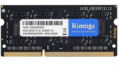 Оперативная память Kimtigo So-Dimm DDR3 1600MHz CL11 KT4GS3ED8-64