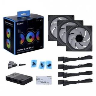 Вентилятор Lian Li Uni Fan IN 120-3 Triple (G99.SLIN3B.00) Black