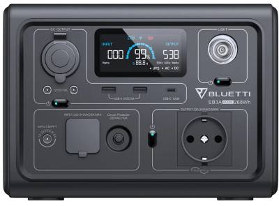 BLUETTI EB3A Portable Power Station 600W 268Wh