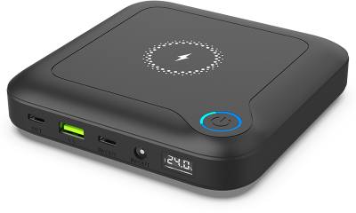 Дополнительные внешние аккумуляторы PowerPlant 24000mAh, PD 60W Black PB930463