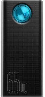 Дополнительные внешние аккумуляторы Baseus PowerBank Amblight Digital Display Quick Charge 30000mAh 65W Black PPLG-A01 / PPLG000101