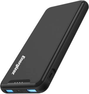 Дополнительные внешние аккумуляторы ENERGIZER 10000 mAh, Li-pol, QC 3.0, Type-C*1, USB*2, Type-C PD 2.0 UE10052PQ
