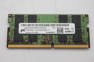 Оперативная память Micron So-Dimm DDR4 16GB 3200MHz CL22 MTA16ATF2G64HZ-3G2JZES