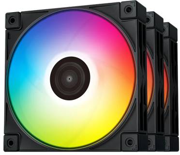 Вентилятор Deepcool FC120-3 IN 1 Black R-FC120-BAMN3-G-1