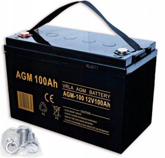 Аккумуляторная батарея Volt FM 12V 100Ah (6AKUXAG100) AGM