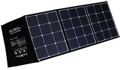 ECL Solar panel 120W USB-C 2xUSB 1xQC 3.0 EC-SP120WBV