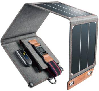 Altek Портативная солнечная панель з контролером 14W ALT-14 2115548