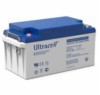 Аккумуляторная батарея Ultracell 12V-65Ah, AGM (UL65-12)