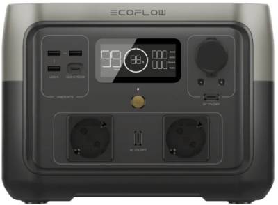EcoFlow RIVER 2 Max Portable Power Stations 500W/512Wh ZMR610-B-EU