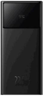 Дополнительные внешние аккумуляторы Baseus Star Lord Display 22.5W 30000 mAh Black PPXJ060101