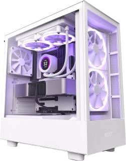 Корпус NZXT H5 Elite Edition Tempered Glass (CC-H51EW-01) White