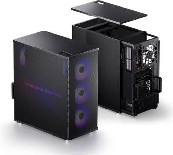 Корпус JONSBO VR4 Aluminium Black VR4 BLACK
