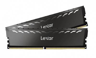 Оперативная память Lexar THOR Black DDR4 32GB (2x16GB) 3200MHz CL18 Kit LD4BU016G-R3200GDXG