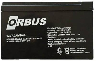 Аккумуляторная батарея ORBUS 7.2AH 12V (OR1270)