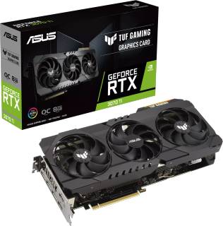 Видеокарта ASUS TUF Gaming GeForce RTX 3070 Ti V2 OC Edition 8GB TUF-RTX3070TI-O8G-V2-GAMING