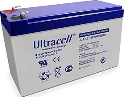 Аккумуляторная батарея Ultracell AGM 12V / 9Ah (UL9-12)