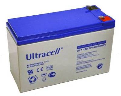 Аккумуляторная батарея Ultracell AGM 12V / 7Ah (UL7-12)