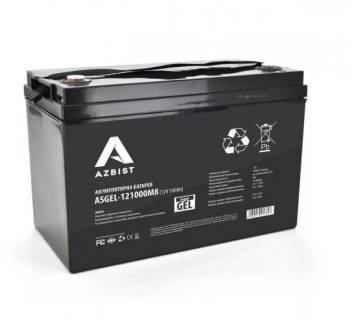 Аккумуляторная батарея AZBIST Super GEL ASGEL-121000M8