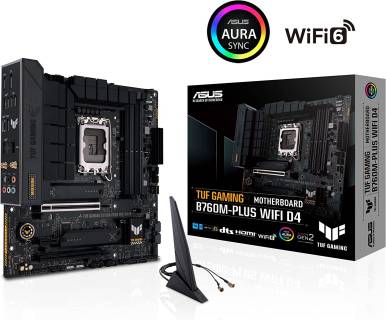 Материнская плата ASUS TUF GAMING B760M-PLUS WIFI D4