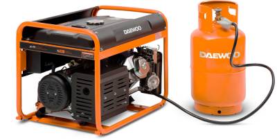 Генератор Daewoo GDA 7500DFE Gasoline+LPG 6.5kW GDA7500DFE