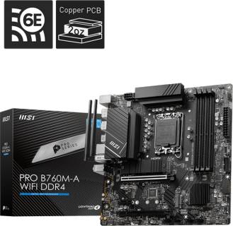 Материнская плата MSI PRO B760M-A WIFI DDR4